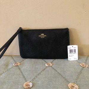 New Authentic Coach Wristlet